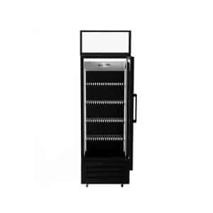 Armario Refrigerado 1 puerta de cristal 360L Negro