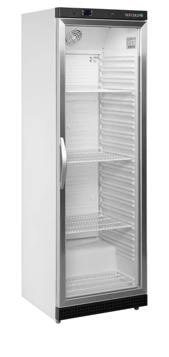 Expositor refrigerado UR400G 1 puerta batiente de cristal Expositor refrigerado UR400G 1 puerta batiente de cristal