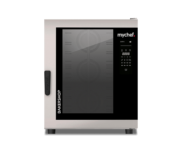 Mychef BAKERSHOP AIR-S 600x400 – 10/6/4/3 bandejas – Convección con humedad regulable