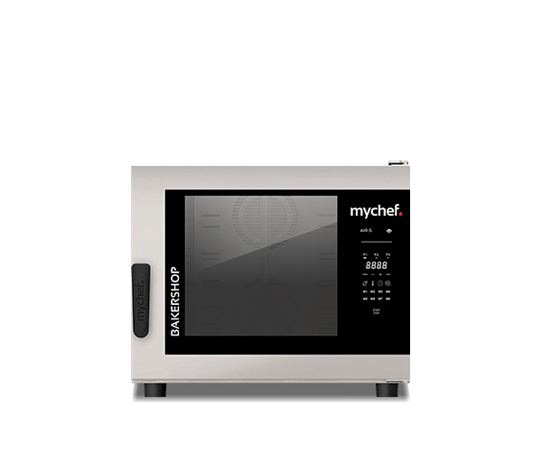 Mychef BAKERSHOP AIR-S 600x400 – 10/6/4/3 bandejas – Convección con humedad regulable