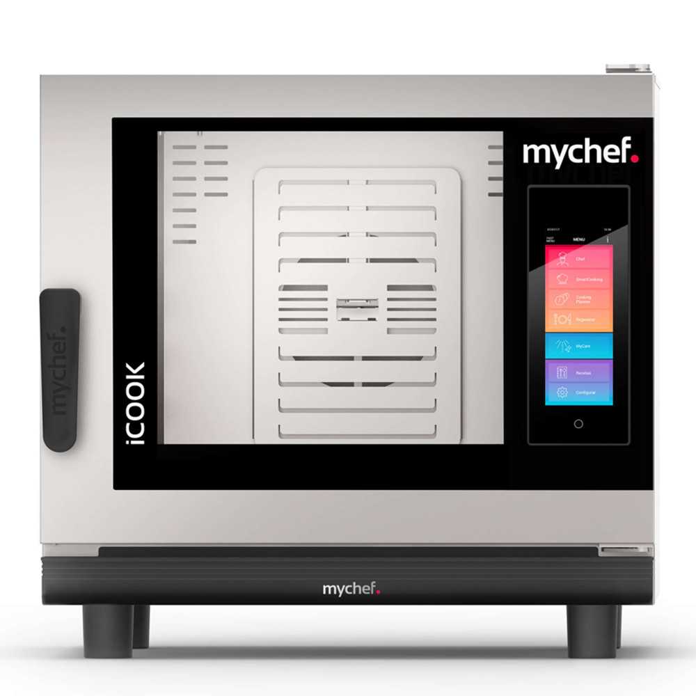Horno iCook Eléctrico, de cocción combinada e inteligente, 6 GN 1/1 Mychef Horno iCook Eléctrico, de cocción combinada e inteligente, 6 GN 1/1 Mychef