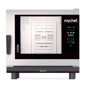 Horno combinado A Gas Mychef Cook Master GN 1/1, 6 bandejas