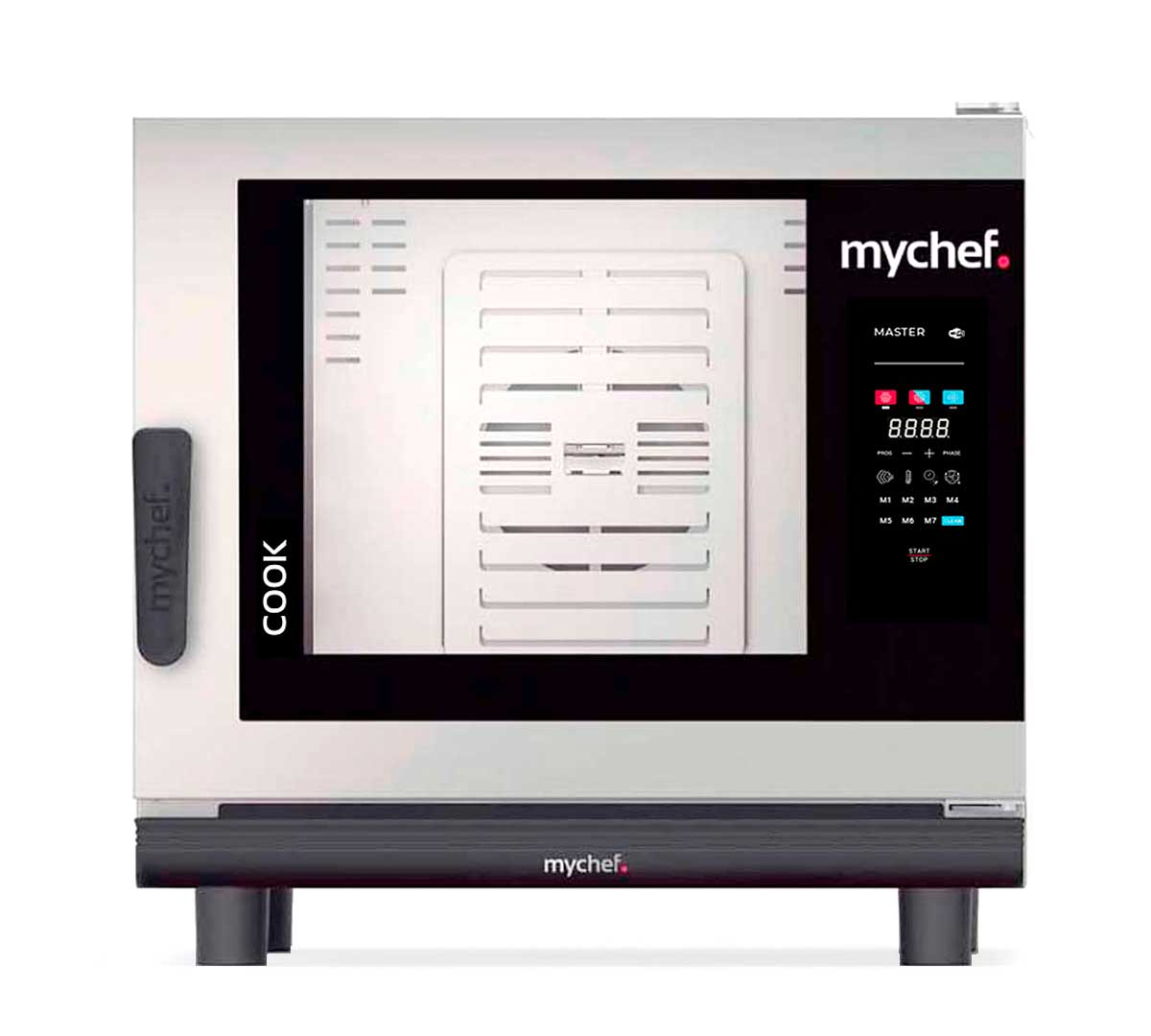 Horno combinado A Gas Mychef Cook Master GN 1/1, 6 bandejas Horno combinado A Gas Mychef Cook Master GN 1/1, 6 bandejas