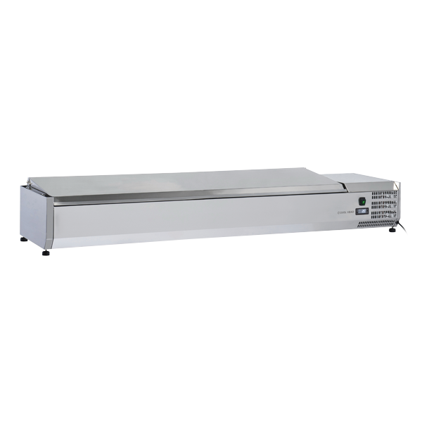Sobre vitrina Refrigerada COOL HEAD VRX 18/38S/S Inox Sobre vitrina Refrigerada COOL HEAD VRX 18/38S/S Inox
