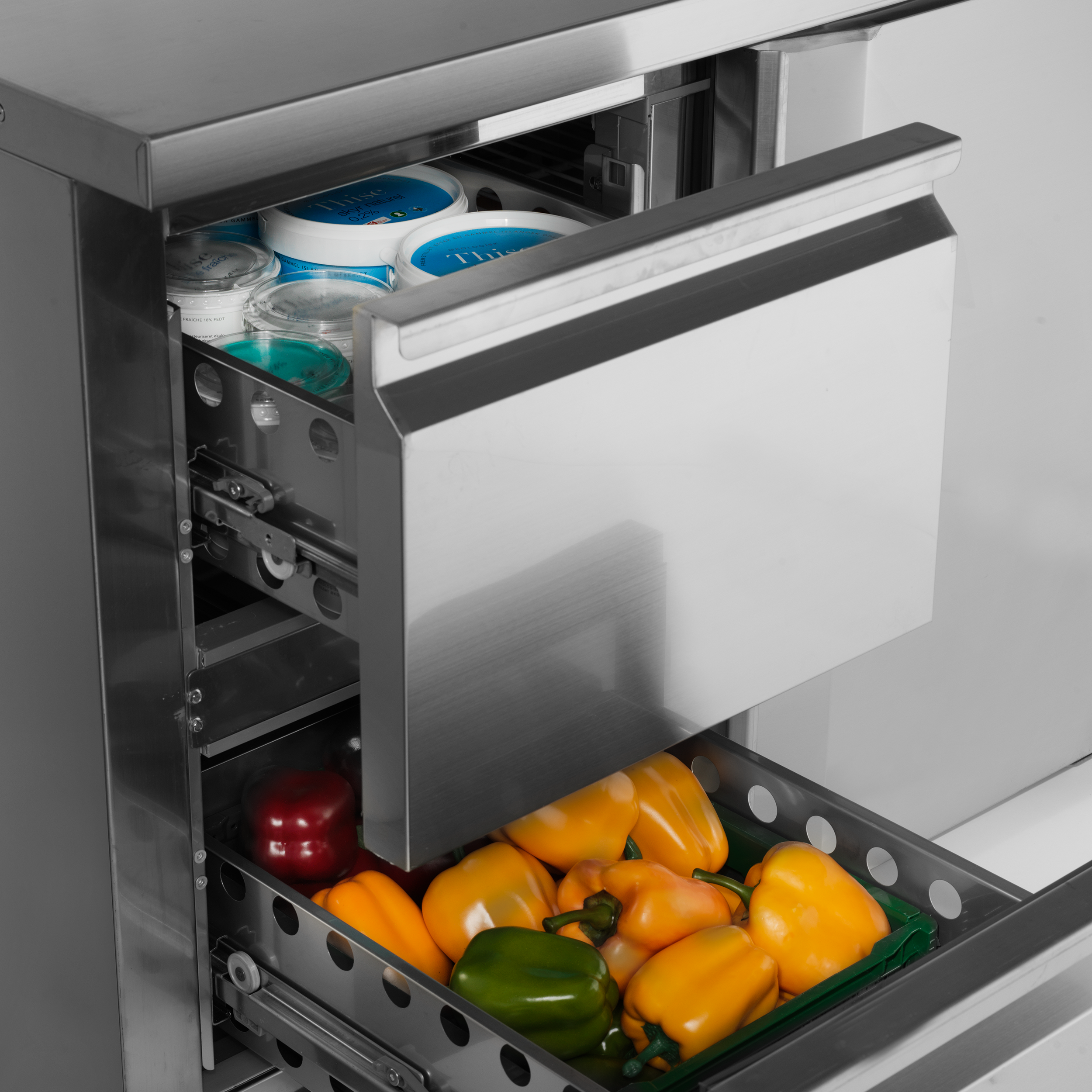 Mesa fría refrigerada TEFCOLD CK7210X1 Mesa fría refrigerada TEFCOLD CK7210X1