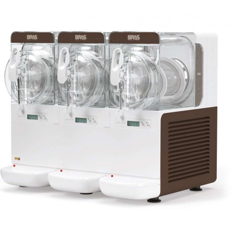 Granizadora compacta 3+3+3 litros BRAS B-CUBE3 Granizadora compacta 3+3+3 litros BRAS B-CUBE3