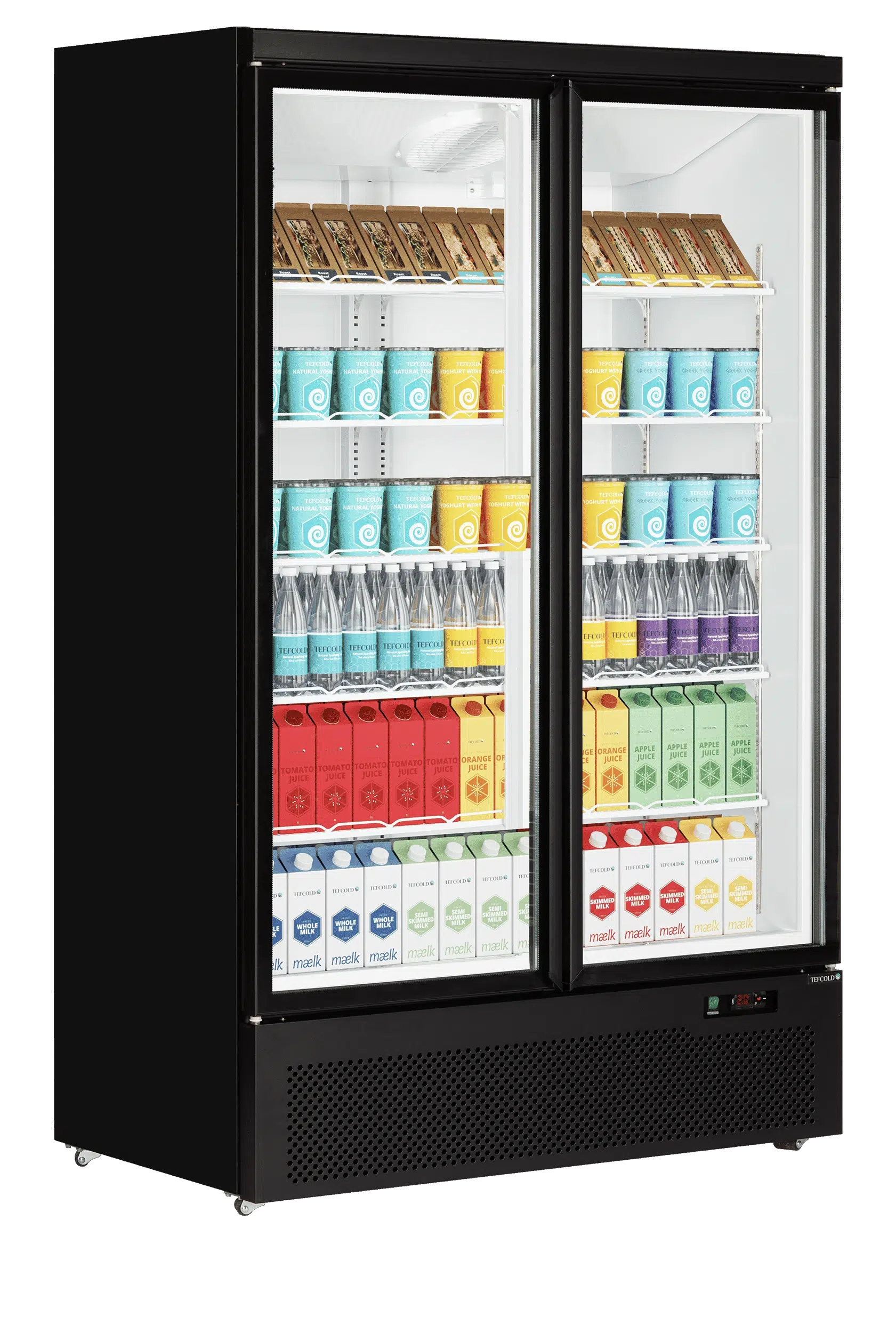 Expositor refrigerado 2 Puertas Atom Maxi C2DB TEFCOLD