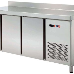 Mesa GN/1 Refrigerada 2 puertas Fondo 700 de 1342 x700 x850h mm CORDOBA TRCH-135