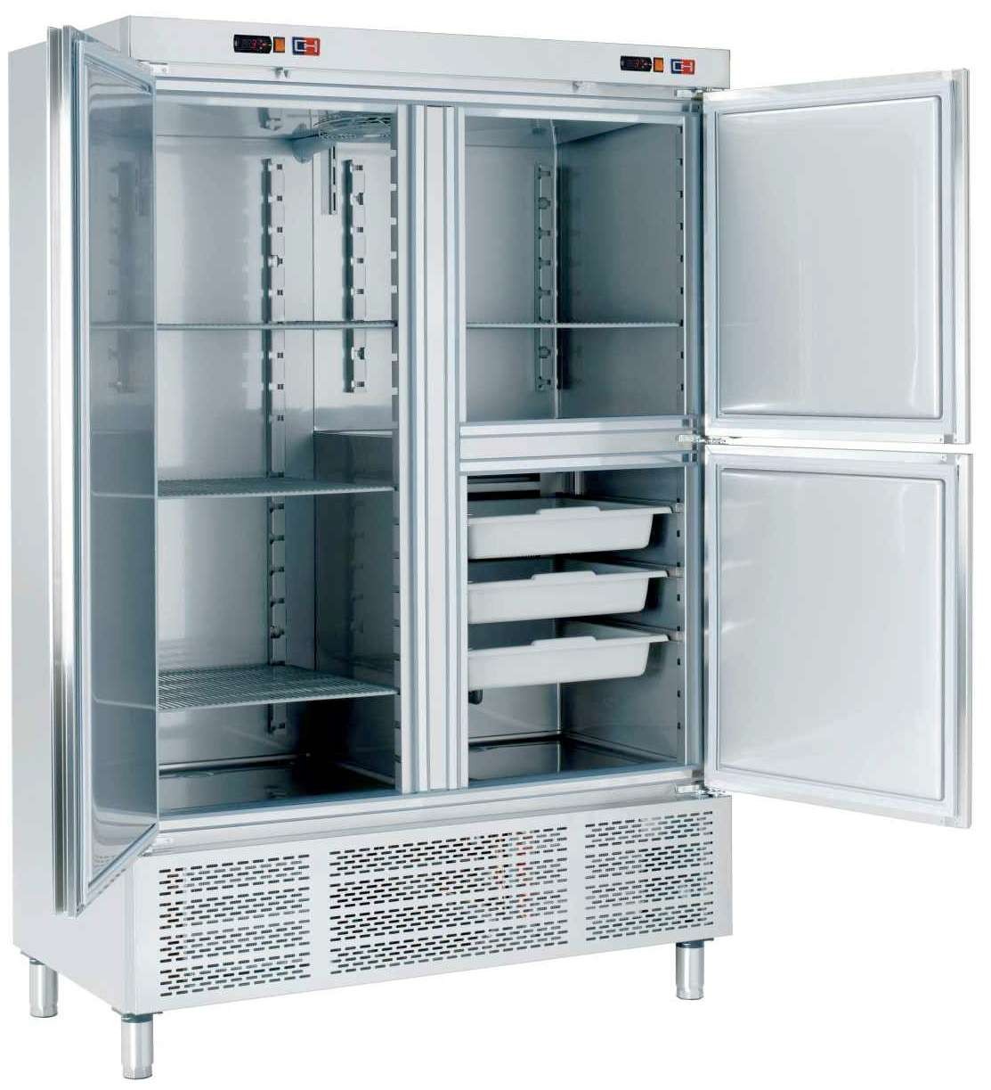 Armario Snack Refrigerado con Departamento de Pescado Fondo 726 de 1388 x726 x2067h mm CORDOBA ARCH-1203-DP Armario Snack Refrigerado con Departamento de Pescado Fondo 726 de 1388 x726 x2067h mm CORDOBA ARCH-1203-DP
