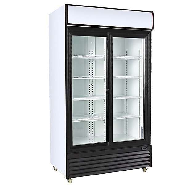 Armario Expositor Refrigerado 1000 litros 2 Puertas Correderas de Vidrio de 1130 x730 x2030h mm PEKIN CSD1000S Armario Expositor Refrigerado 1000 litros 2 Puertas Correderas de Vidrio de 1130 x730 x2030h mm PEKIN CSD1000S