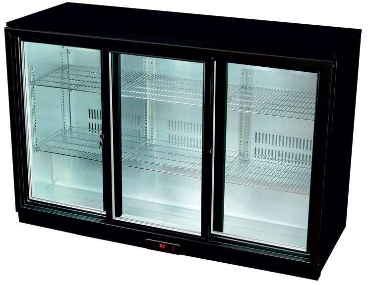 Botellero Expositor Contramostrador 3 puertas correderas de 1350 x520 x900h mm PEKIN BB-3S Botellero Expositor Contramostrador 3 puertas correderas de 1350 x520 x900h mm PEKIN BB-3S