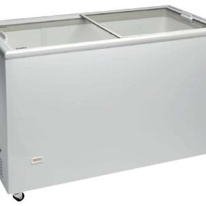 Congelador Horizontal Puerta Vidrio Corredera de 1063 x670 x895h mm AVEIRO ICE300NTVS
