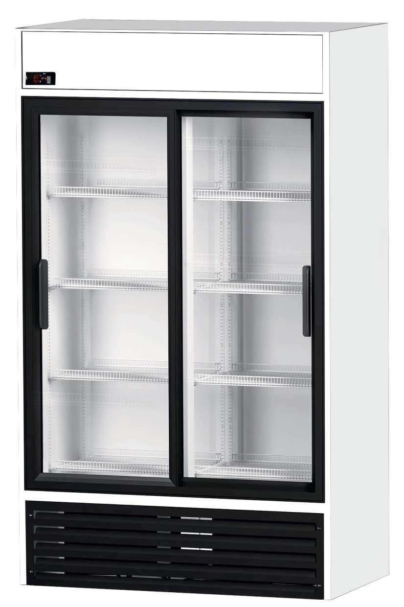 Armario Expositor Refrigerado 1000 litros 2 Puertas Correderas de Vidrio de 1250 x695 x2005h mm CORDOBA RVCS1000 Armario Expositor Refrigerado 1000 litros 2 Puertas Correderas de Vidrio de 1250 x695 x2005h mm CORDOBA RVCS1000