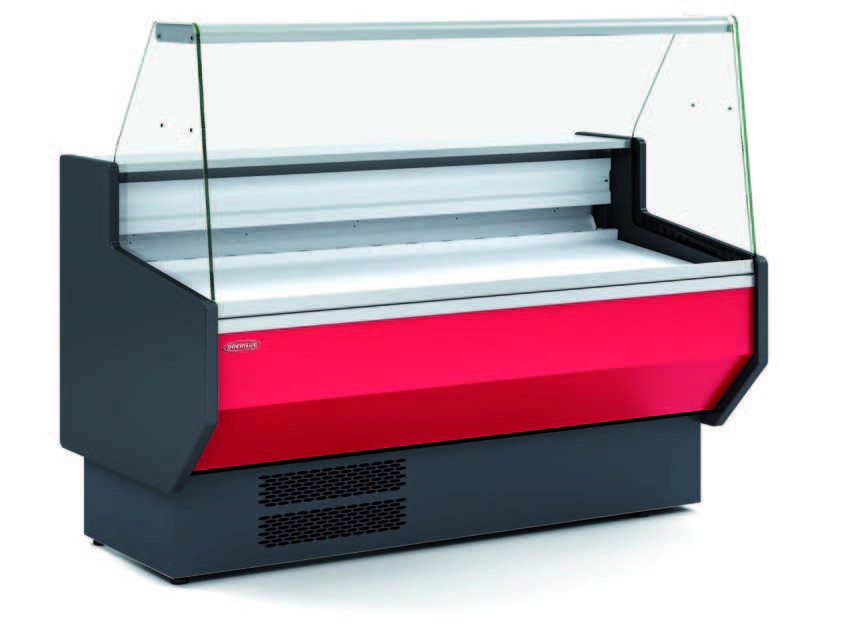 Vitrina Refrigerada Cristal Recto Fondo 800 dim.2025x800x1235h mm Línea Córdoba VED-8-20-R Vitrina Refrigerada Cristal Recto Fondo 800 dim.2025x800x1235h mm Línea Córdoba VED-8-20-R