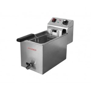 Freidora de 4 litros Maxi-Eco con Contactor y Grifo - F6/4MEGE - Maiser