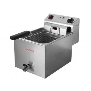 Freidora de 8 litros Maxi-Eco con Contactor y Grifo - F10/8MEGE - Maiser