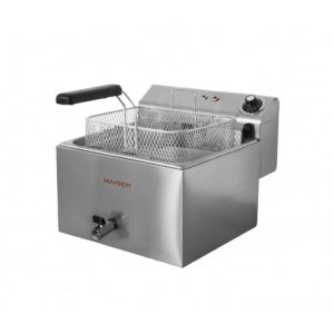 Freidora de 10 litros Grand Chef con Contactor y Grifo - F12/10C45GE - Maiser