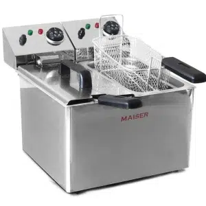 Freidora Doble de 4+4 litros Grand Chef con Contactor - F6/4CX2 - Maiser