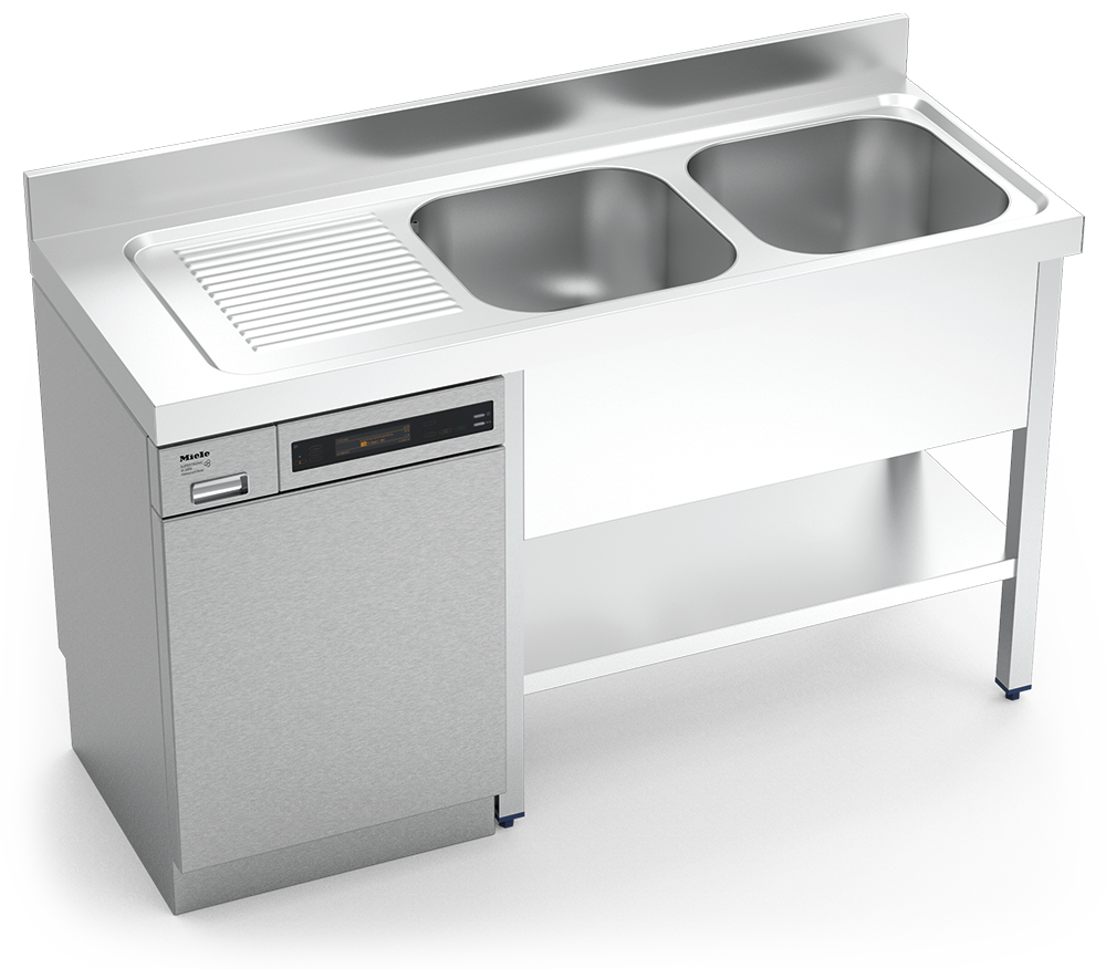 Fregadero inox para lavavajillas serie 700 2 cubetas 1 escurridor izquierda Fregadero inox para lavavajillas serie 700 2 cubetas 1 escurridor izquierda