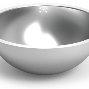 Fregadero inox semiesférico