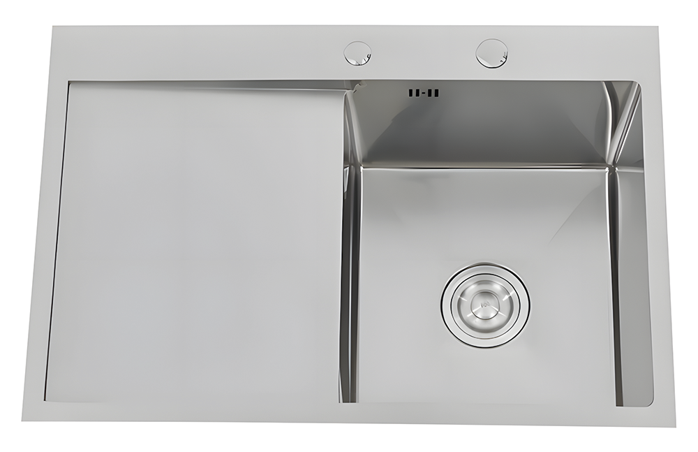 Fregadero 1 cubeta con escurridor izquierdo 730x500x220 mm - Serie Urban Fregadero 1 cubeta con escurridor izquierdo 730x500x220 mm - Serie Urban