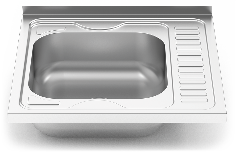 Fregadero con escurridor derecha Serie 6.6 Compact