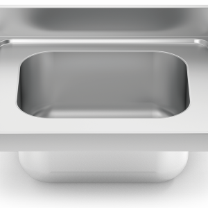 Fregadero inox para acoplar a mueble serie 700 1 cubeta