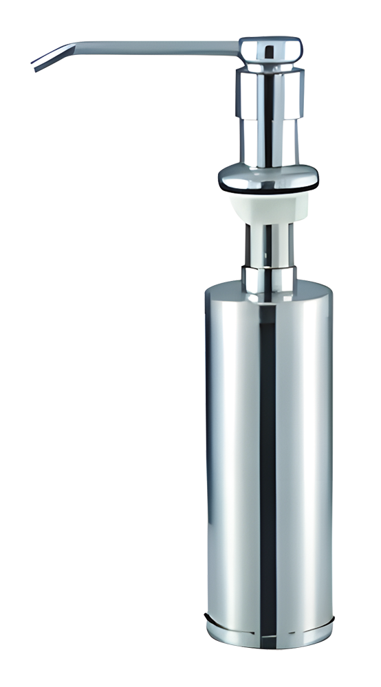 Dosificador de jabón encastrable de acero inoxidable 300 ml Dosificador de jabón encastrable de acero inoxidable 300 ml