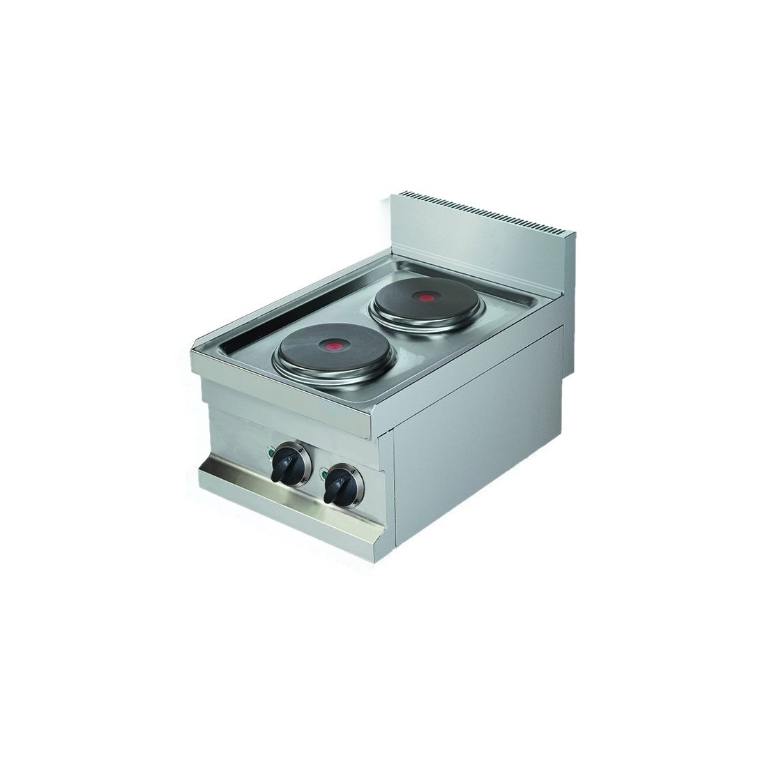 Cocina eléctrica 2 fuegos sobremesa Serie 600 EC604 400mm Cocina eléctrica 2 fuegos sobremesa Serie 600 EC604 400mm