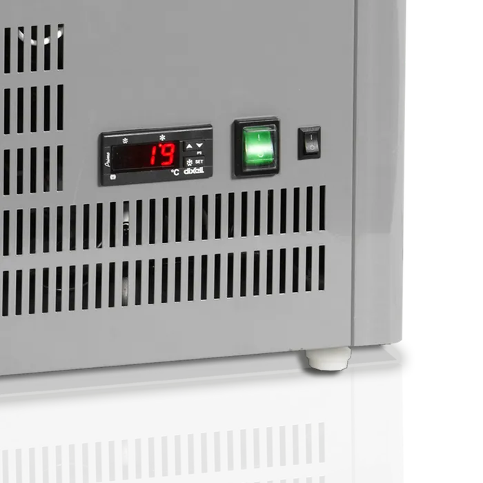 Vitrina de Exposición Refrigerada Tefcold UPD60-GREY Vitrina de Exposición Refrigerada Tefcold UPD60-GREY