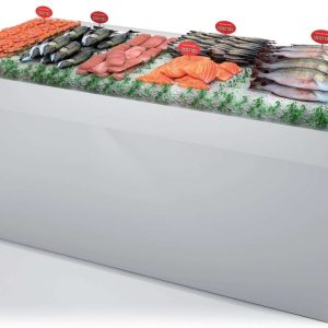 Mostrador Pescado neutro dim.1200x950x990h mm Línea Córdoba DBNP-120