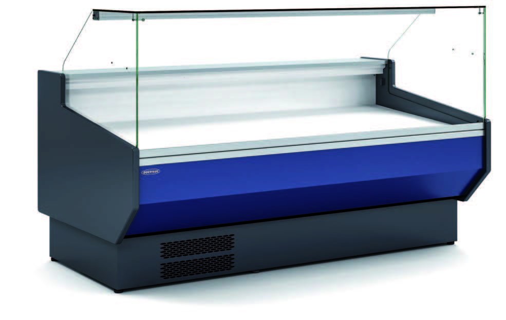 Vitrina Refrigerada Cristal Recto Fondo 1100 dim.1055x1100x1235h mm Línea Córdoba VED-10-10-R-TF Vitrina Refrigerada Cristal Recto Fondo 1100 dim.1055x1100x1235h mm Línea Córdoba VED-10-10-R-TF