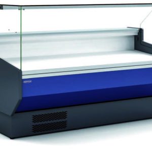 Vitrina Refrigerada Cristal Recto Fondo 1100 dim.1525x1100x1235h mm Línea Córdoba VED-10-15-R-TF