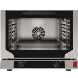 Horno eléctrico convección SNACK 4 bandejas 60x40 cm EKF464P Línea Padova