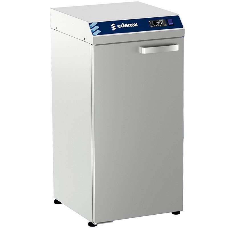 Armario calientaplatos Edenox ACP S1, de 50 a 120 platos, termostato digital 35-75 °C