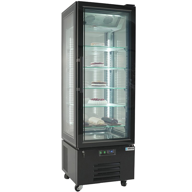 Armario expositor de pastelería Edenox VERSO / VECSO S1, refrigeración o congelación Armario expositor de pastelería Edenox VERSO / VECSO S1, refrigeración o congelación
