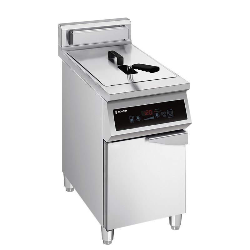 Freidora de inducción modular Edenox INDUFRY fondo 700, 30 o 30 + 30 litros