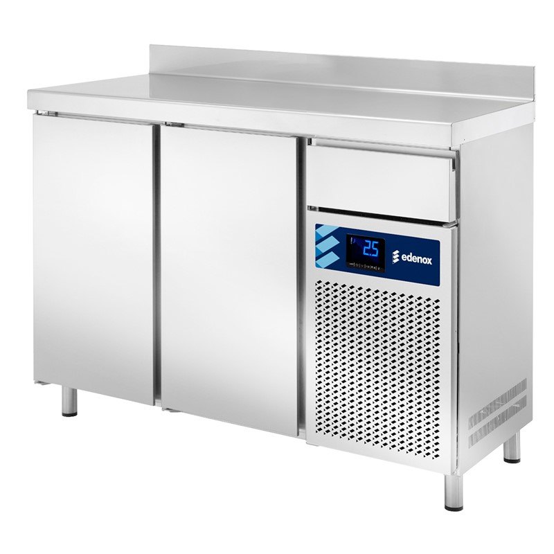 Frente mostrador refrigerado Edenox FMPS de 2, 3 o 4 puertas, 1045 mm de alto, con cajón
