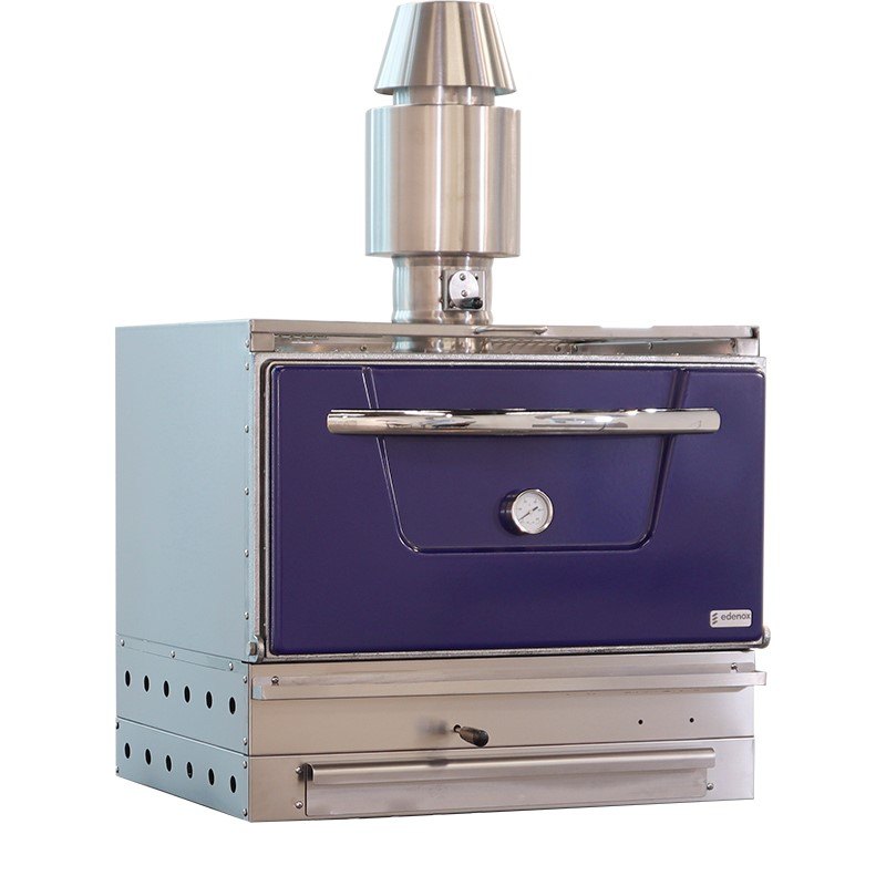 Horno de brasa Edenox HB-70-A de carbón, cámara GN 2/1 para hasta 80 comensales