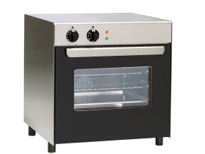 Horno de convección Edenox HC-60 de sobremesa, 275 °C y 2,5 kW a 230 V
