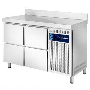 Edenox Gastronorm 700 mesa refrigerada con cajones vista frontal