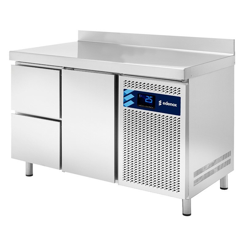 Mesa refrigerada con cajones Edenox Snack 600, de 2 a 8 cajones, fondo 600 mm Mesa refrigerada con cajones Edenox Snack 600, de 2 a 8 cajones, fondo 600 mm