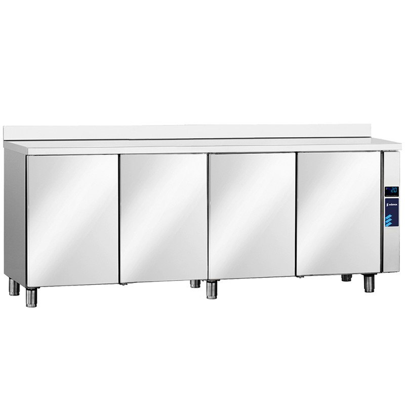 Mesa refrigerada sin grupo Edenox Gastronorm 700 para central de frío, GN 1/1 Mesa refrigerada sin grupo Edenox Gastronorm 700 para central de frío, GN 1/1