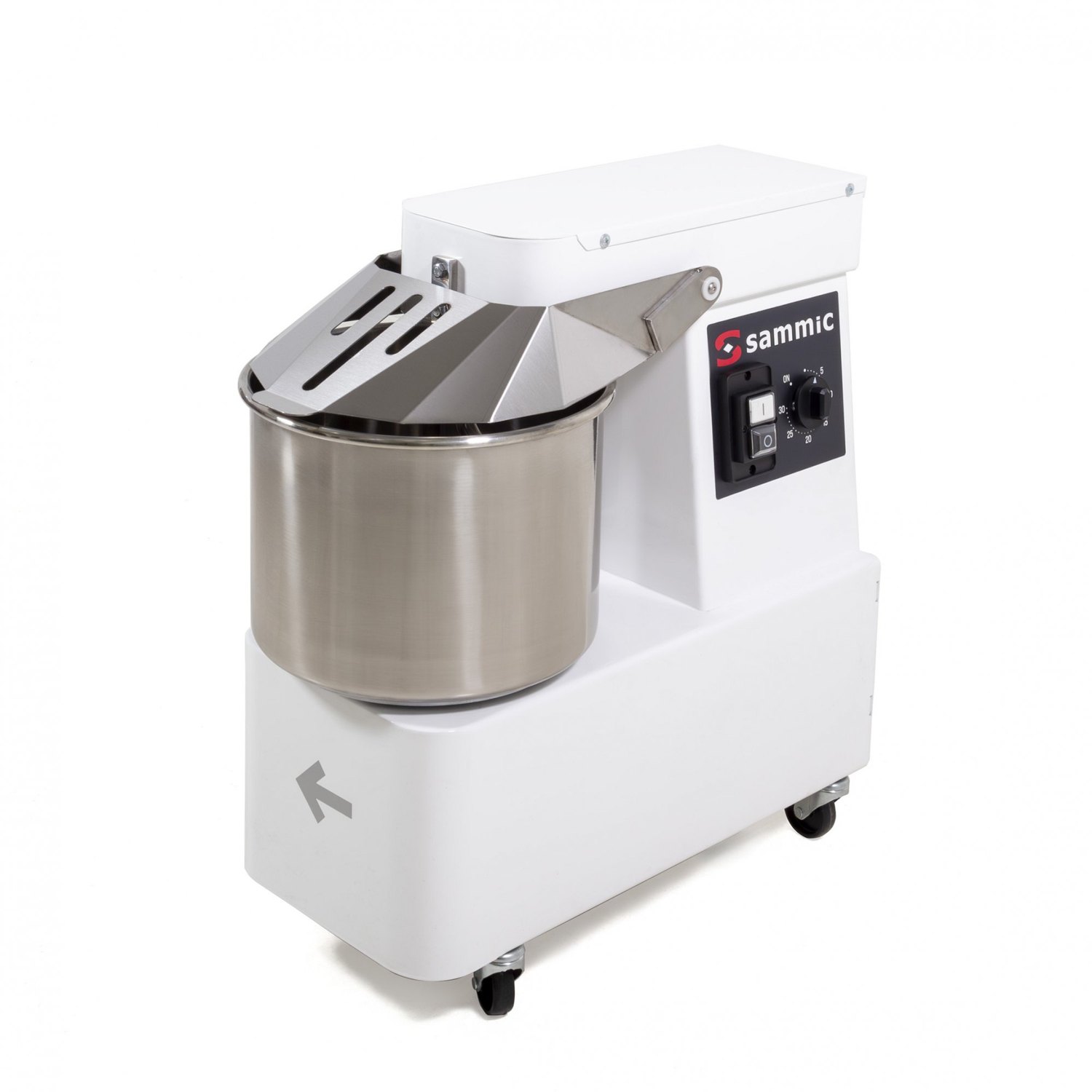 Amasadora espiral Sammic AM-10, caldero de 10 litros para 5 kg de harina