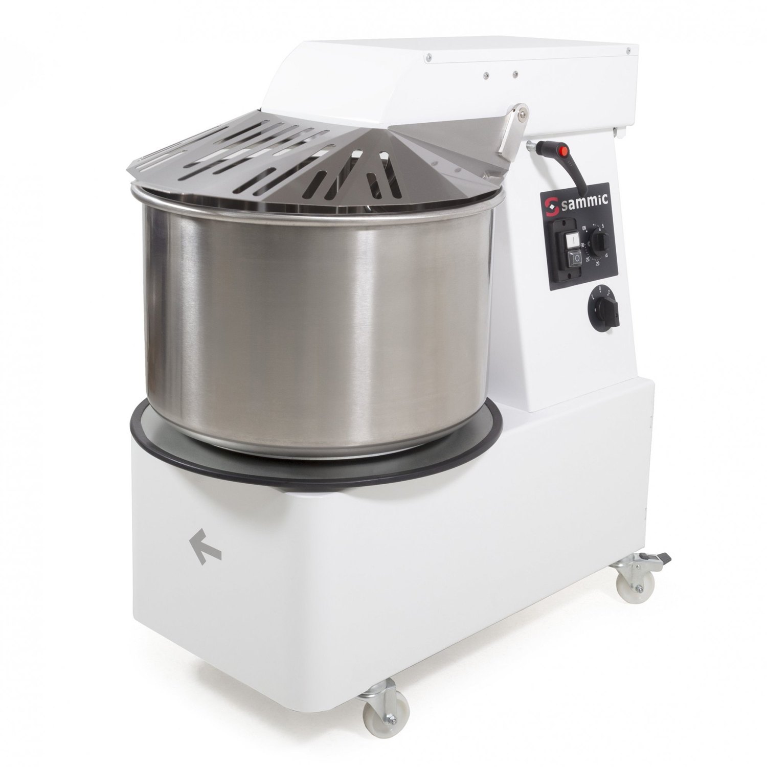 Amasadora espiral Sammic AM(E)-50 de 48 litros, 25 kg de harina por amasado