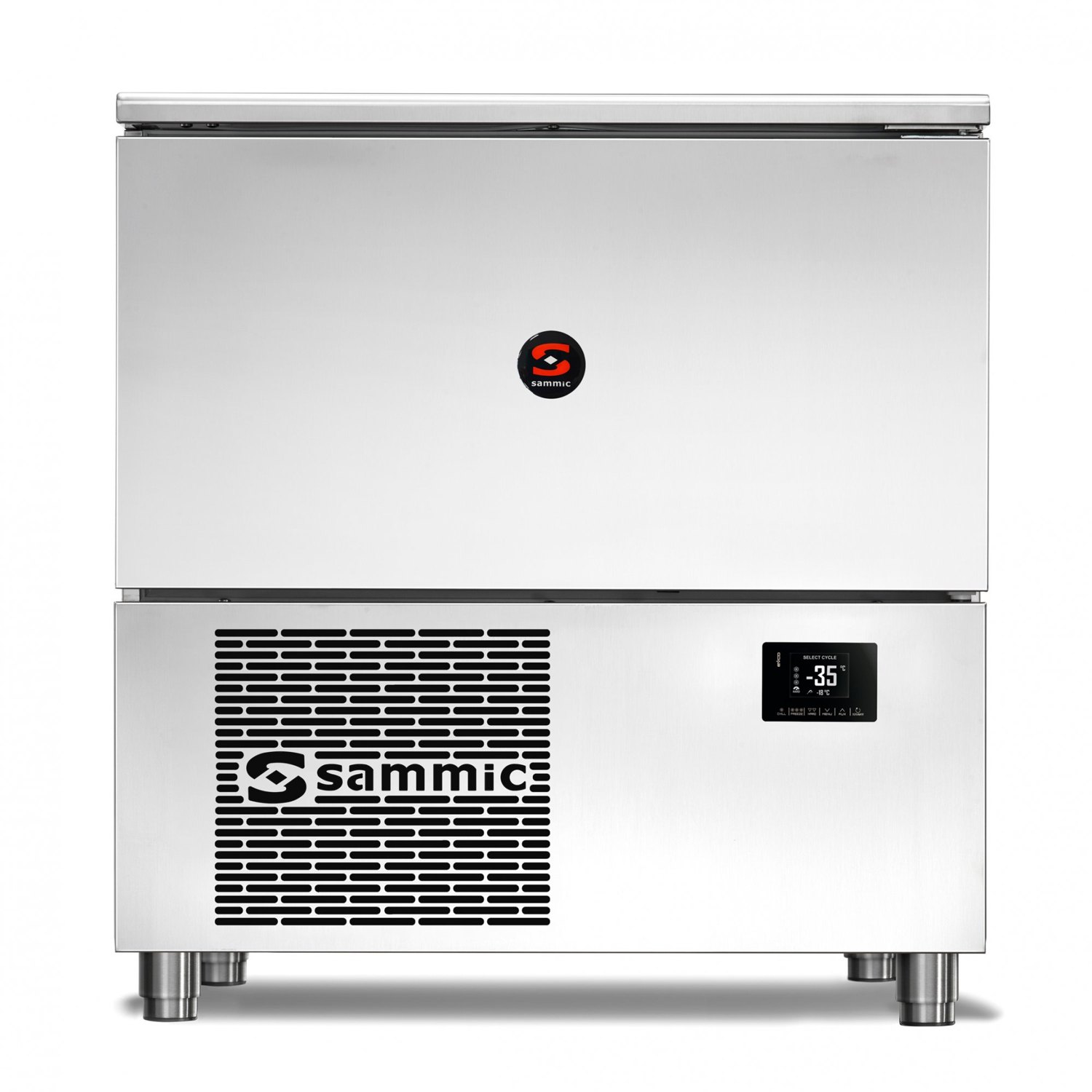 Abatidor de temperatura Sammic AT-5 1/1 PW, 5 bandejas GN 1/1 o 600 x 400, 20 kg por ciclo