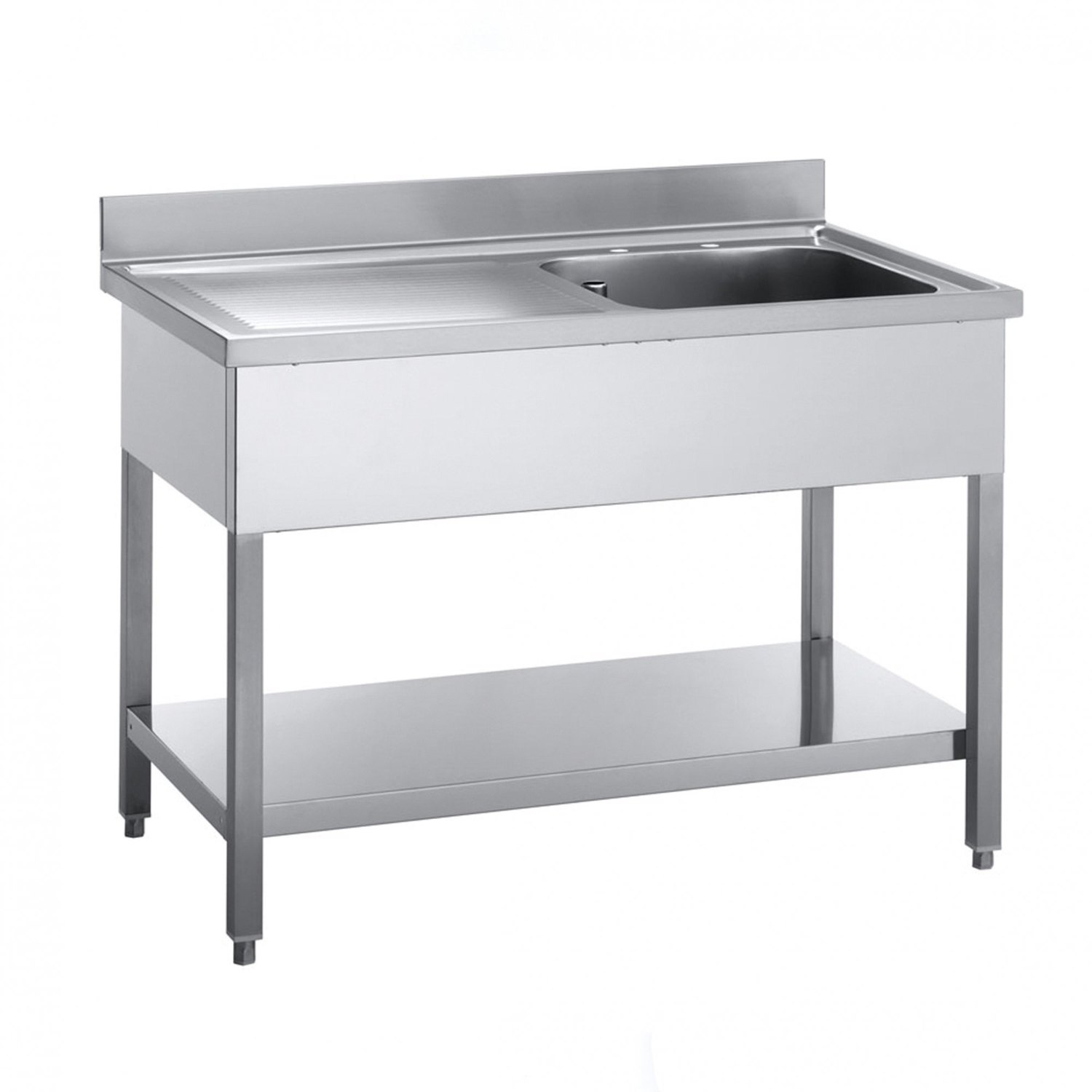 Bastidor inox Sammic FB para encimera con fregadero, fondo 600 o 700 mm