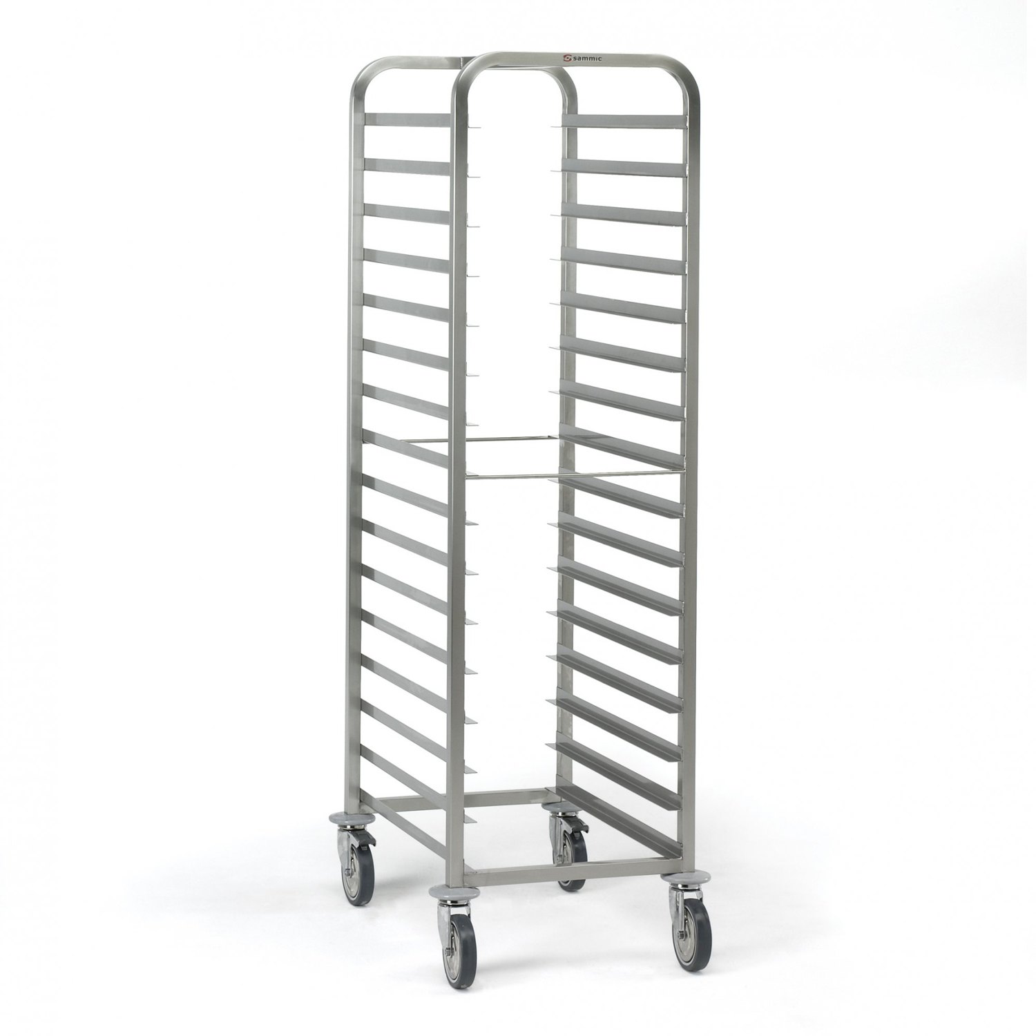 Carro para bandejas de pastelería Sammic CG-1664, 16 guías para 600 x 400 mm