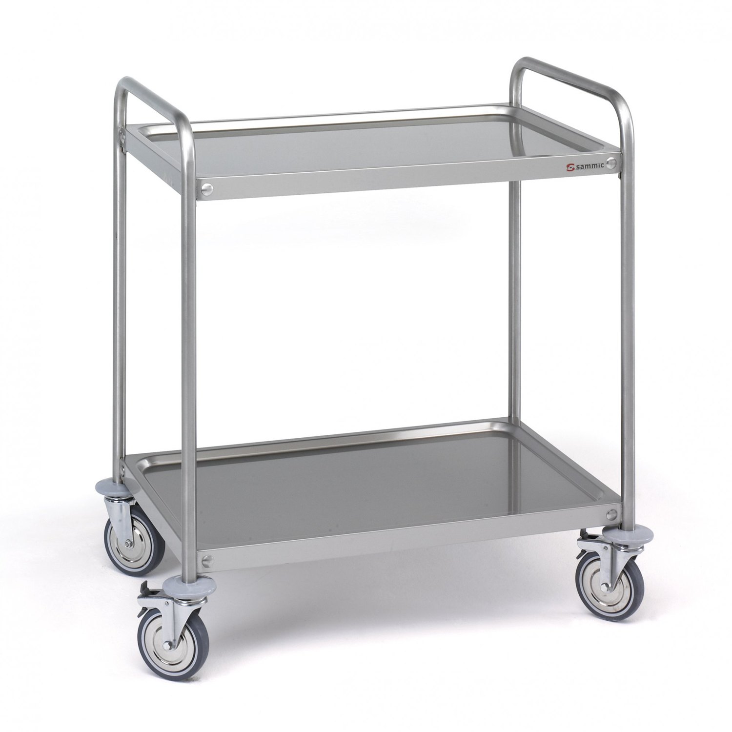 Carro de servicio Sammic CS de acero inoxidable, 2, 3 o 4 estantes de 70 kg