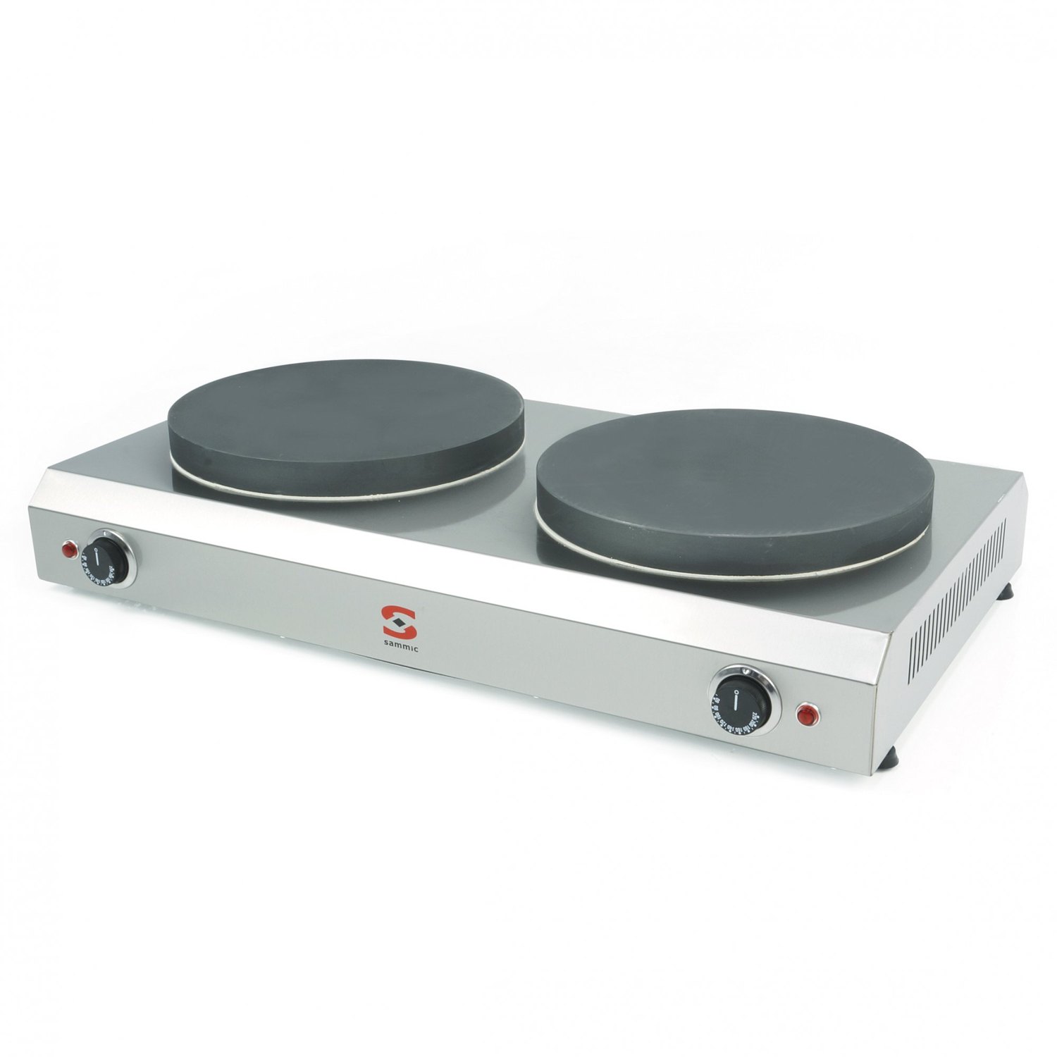 Crepera eléctrica doble Sammic CE-235, dos placas de 350 mm y 4400 W